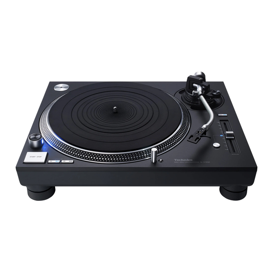 Technics SL-1210GREG Service Manual