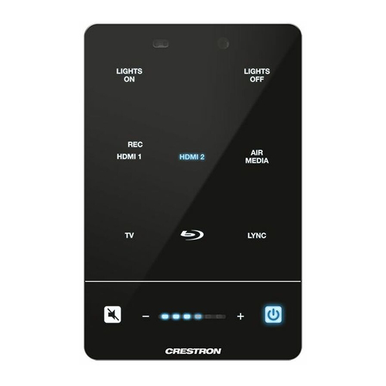 Crestron 3-Series Quick Start