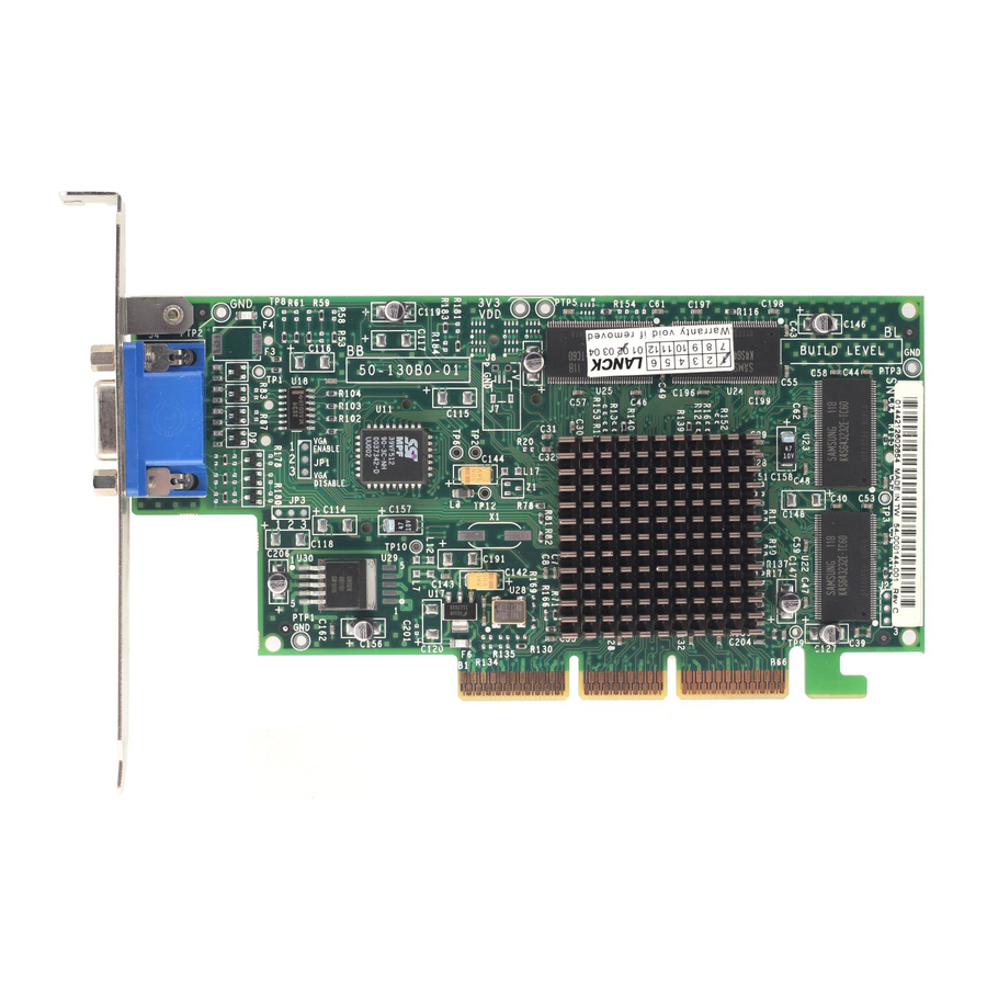 3Dlabs GVX1 User Manual