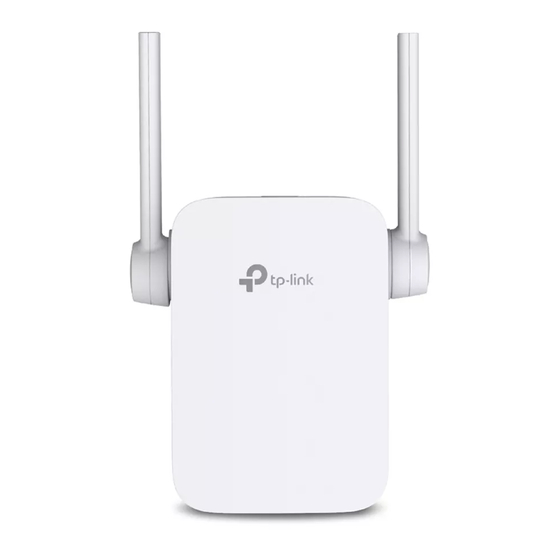 TP-Link RE205 V3 Quick Installation Manual