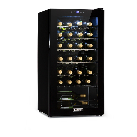 Klarstein SHIRAZ 28 UNO Manual