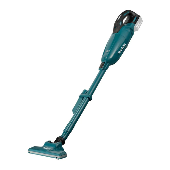 Makita Cordless Cleaner Manuals