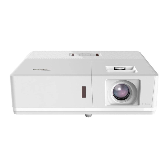 Optoma ZW506-W User Manual