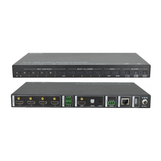 Milestone pro MP-SUH41MV Multiview Manuals