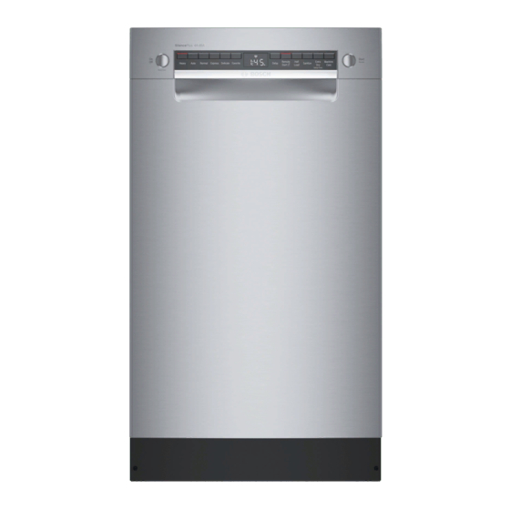 Bosch SPE68B55UC Use And Care Manual