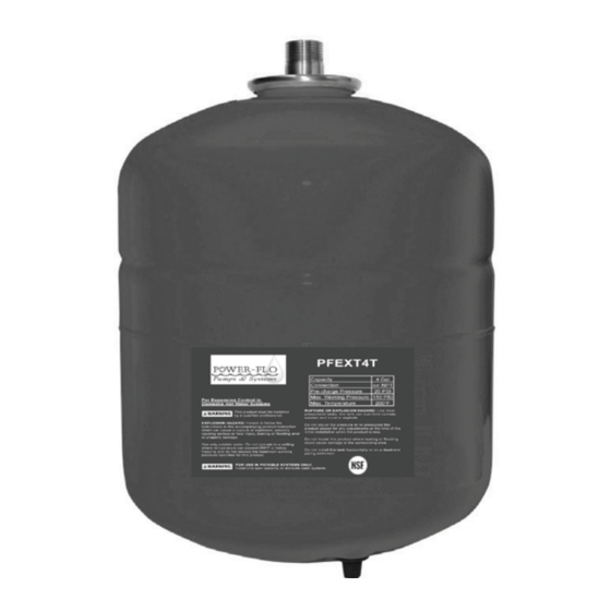 Power-flo PFEXT Series Quick Start Manual