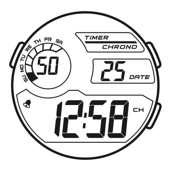 Calypso Watches IKMK5818M Instruction Manual