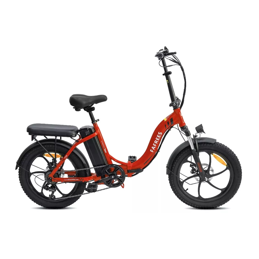 FAFREES F20 - ELECTRIC BIKE MANUAL