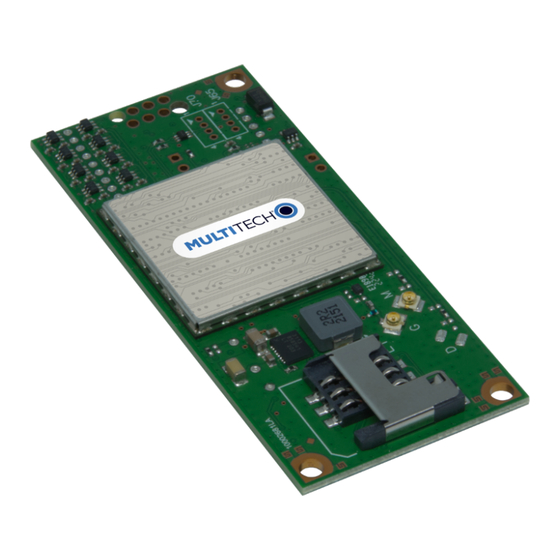 Multitech SocketModem Cell Cat M1 Device Manual