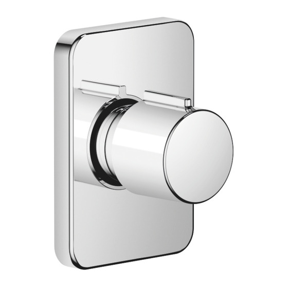 Dornbracht LULU 36 607 710 Series Installation Instructions Manual