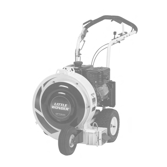 Little Wonder Optimax 9270-12-59 Owner's Manual And Safety Instructions