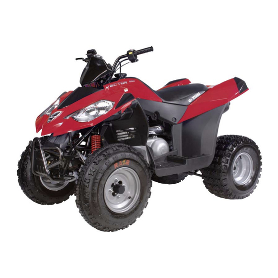 E-TON Vector 250R Owner's Manual