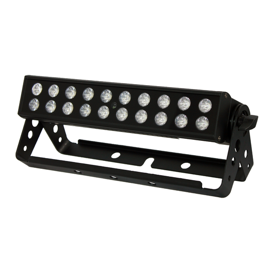 ADJ UV LED Bar20 User Instructions