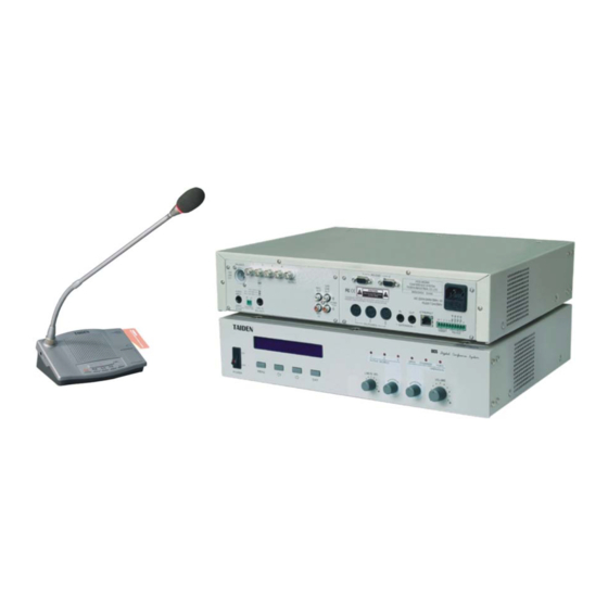 Taiden HCS-3600 Series Installation And Operating Manual