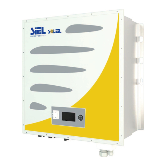 Siel SOLEIL 3F-TL10K Manuals