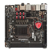 MSI Z97I GAMING AC Manual
