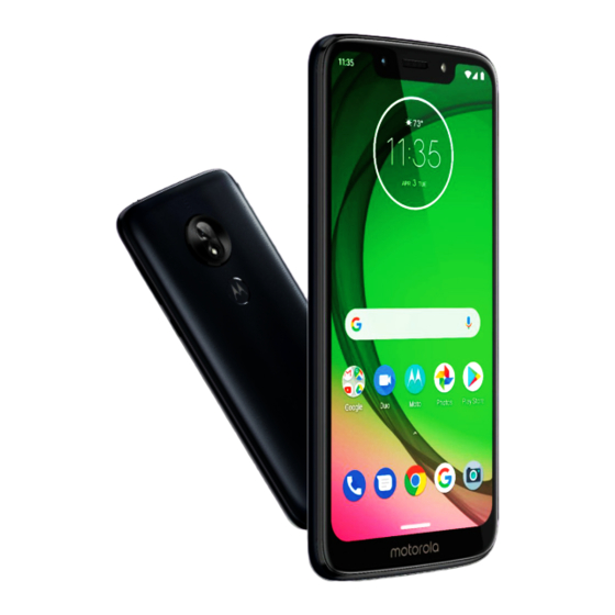 Motorola Moto G7 Play User Manual