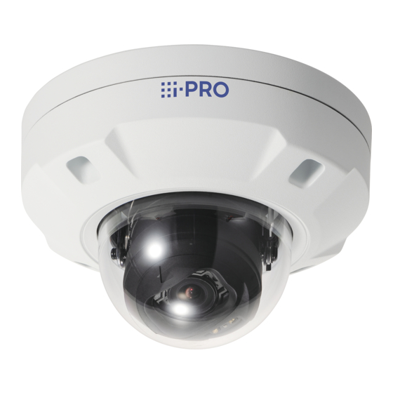 i-PRO WV-S2536LT Installation Manual
