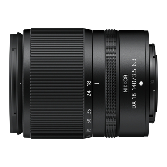 Nikon NIKKOR Z Reference Manual