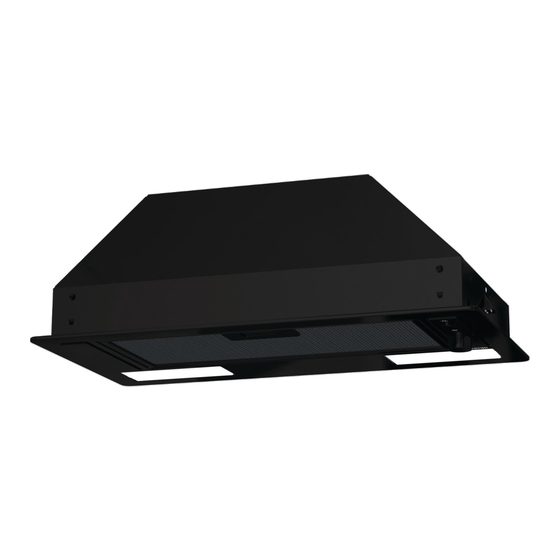 Gorenje BHI681EB Built-in Telescopic Hood Manuals