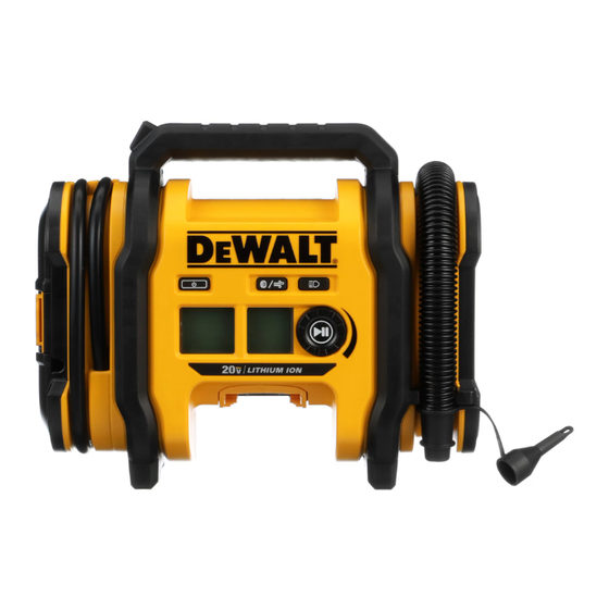 DeWalt DCC020I Instruction Manual