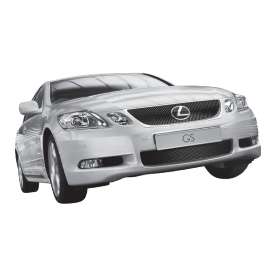Lexus GS 300 Installation Instructions Manual