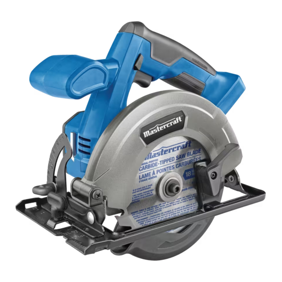 Mastercraft 18v cordless circular saw sale