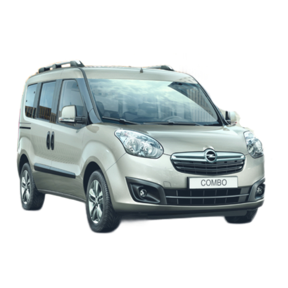 Opel COMBO Owner's Manual