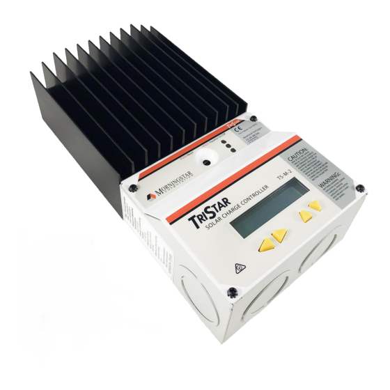Morningstar TriStar TS-60 Installation, Operation And Maintenance Manual