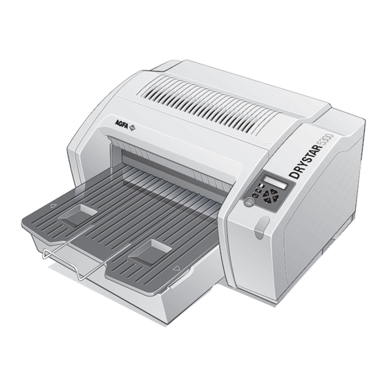 AGFA Drystar 5300 User Manual