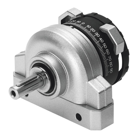 Festo DSR-10-180-P Operating Instructions Manual