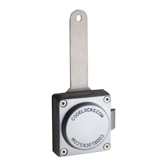 CODELOCKS KitLock Slam Latch Fitting Instructions