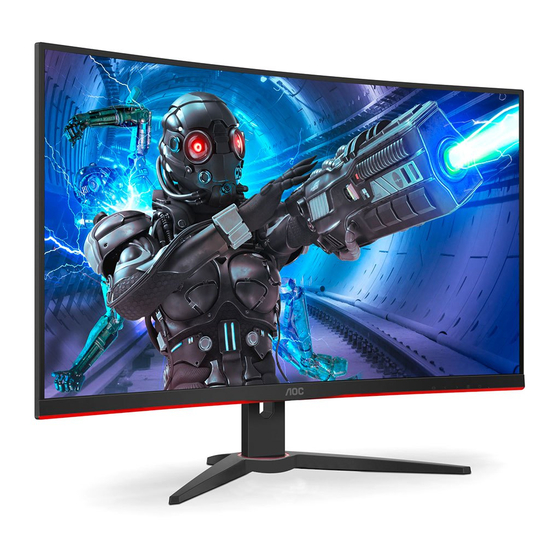 AOC C32G2ZE User Manual