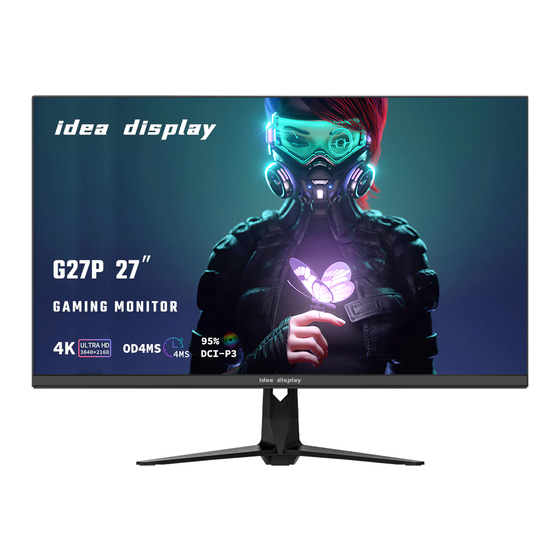 Perfect Display G27P Gaming Monitor Manuals