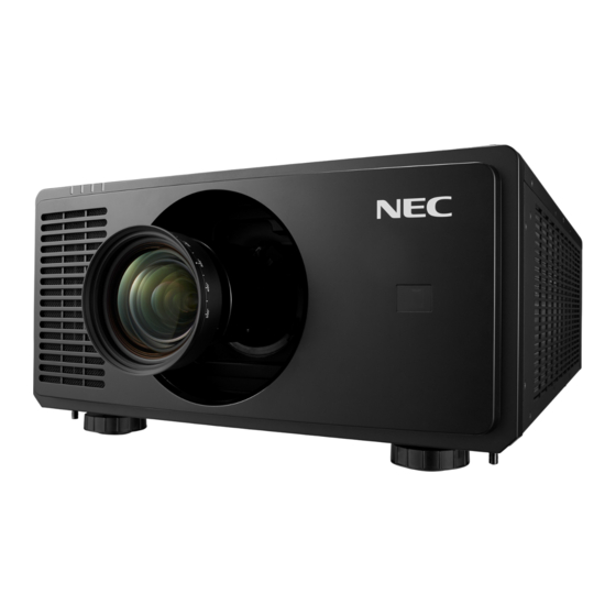 NEC NP-PX2201UL Quick Start Manual