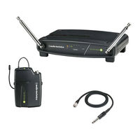 Audio Technica ATW-901a/L Installation And Operation Manual