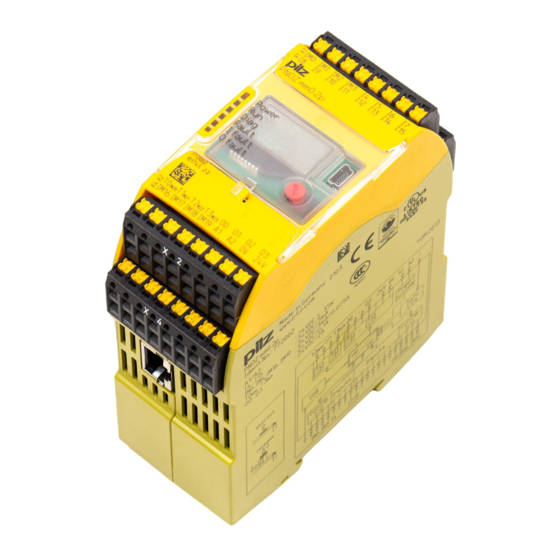 Pilz PNOZ mm0.2p Operating Manual
