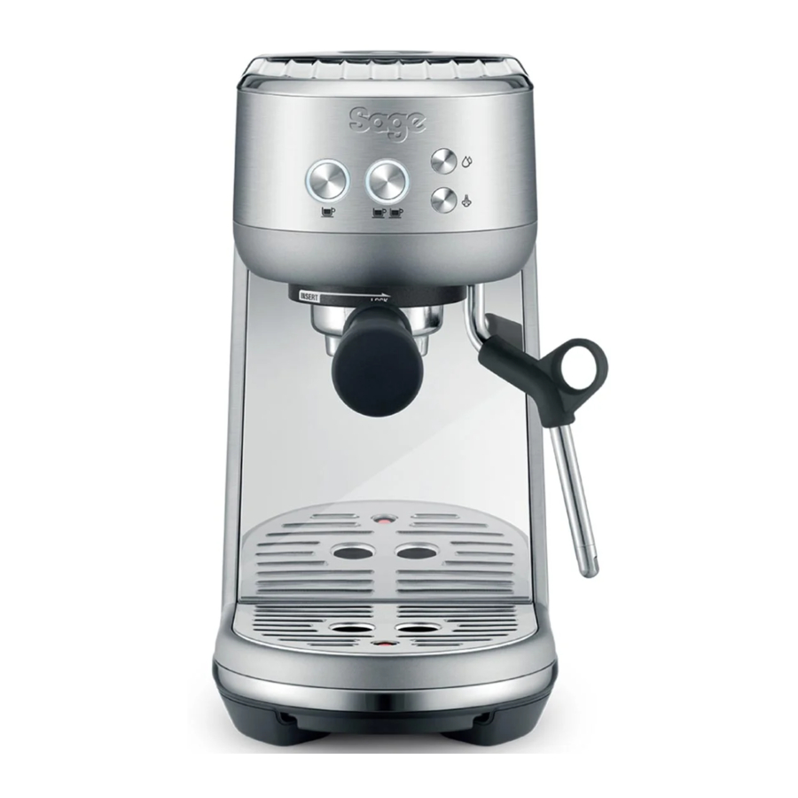 Sage the Bambino BES450 / SES450 - Semi-automatic Espresso Machine 1600W Manual