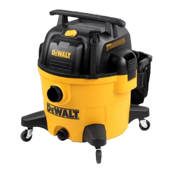 DeWalt DXV34P-QT Manual