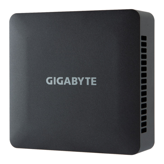 Gigabyte GB-BRR5H-7530 Manuals