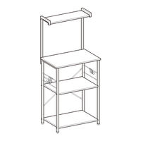 Songmics VASAGLE KKS023 Quick Start Manual