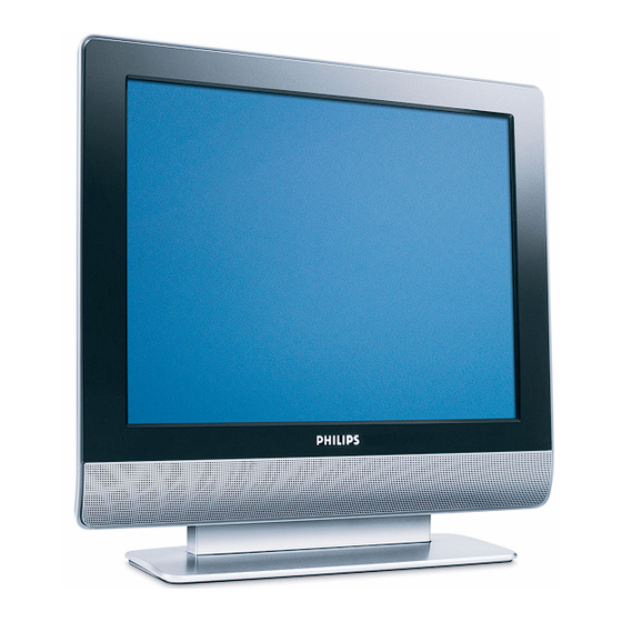 Philips 20PF5120 - 20" LCD TV Manual