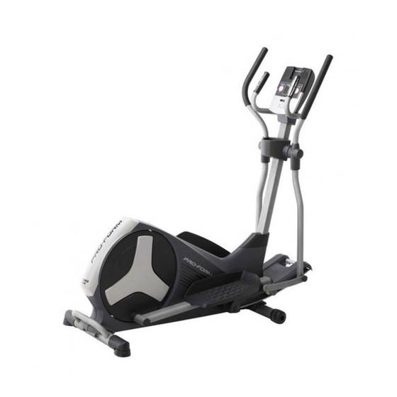 ProForm 310 Re Elliptical Manual