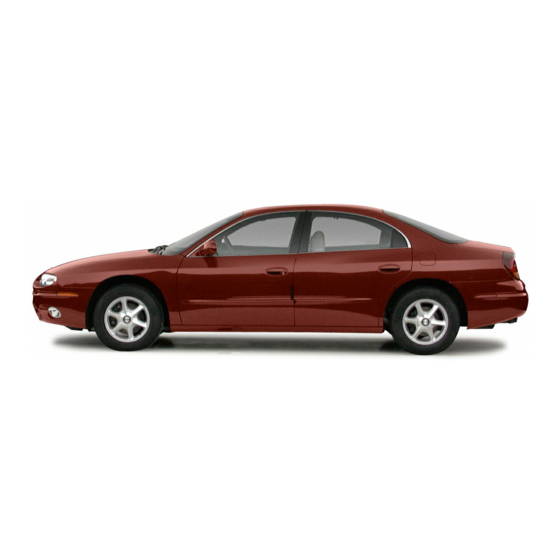 Oldsmobile AURORA 2002 Owner's Manual