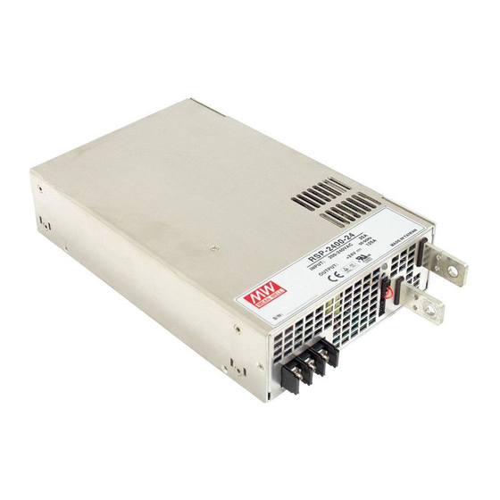 Mean Well RSP-2400-12 Manual
