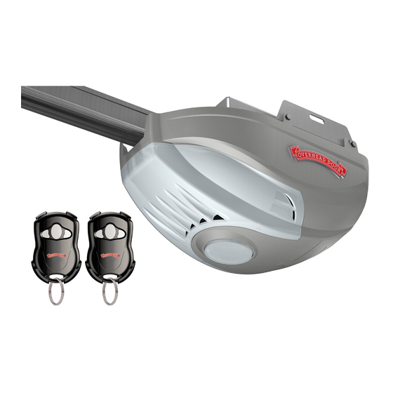 Overhead door PowewrMax XL 4060 Manuals