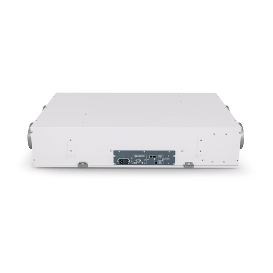 Aereco DXR 230 EXCELLENCE Installation And Maintenance  Instruction
