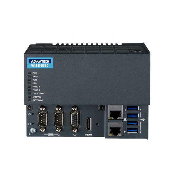 Advantech WISE-5580 Manuals