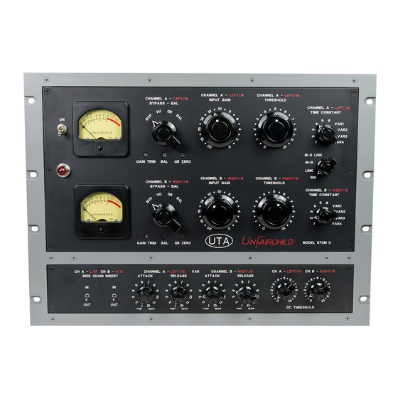 UTA UnFairchild 670M II User Manual