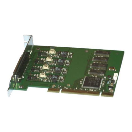 Kvaser PCIcanx Series User Manual